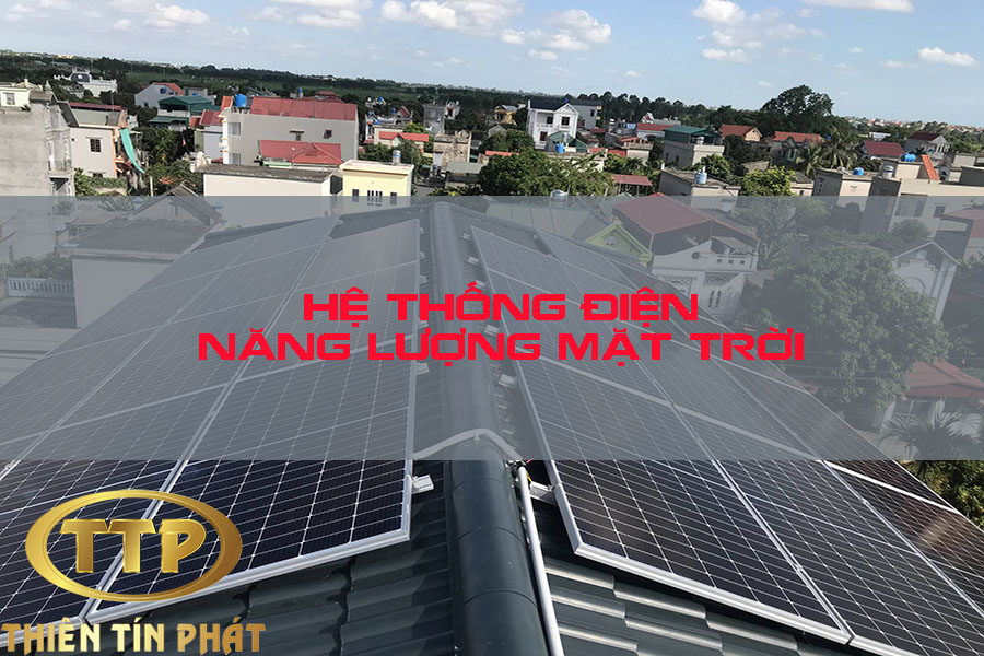 hệ thống năng lượng điện mặt trời hòa lưới
